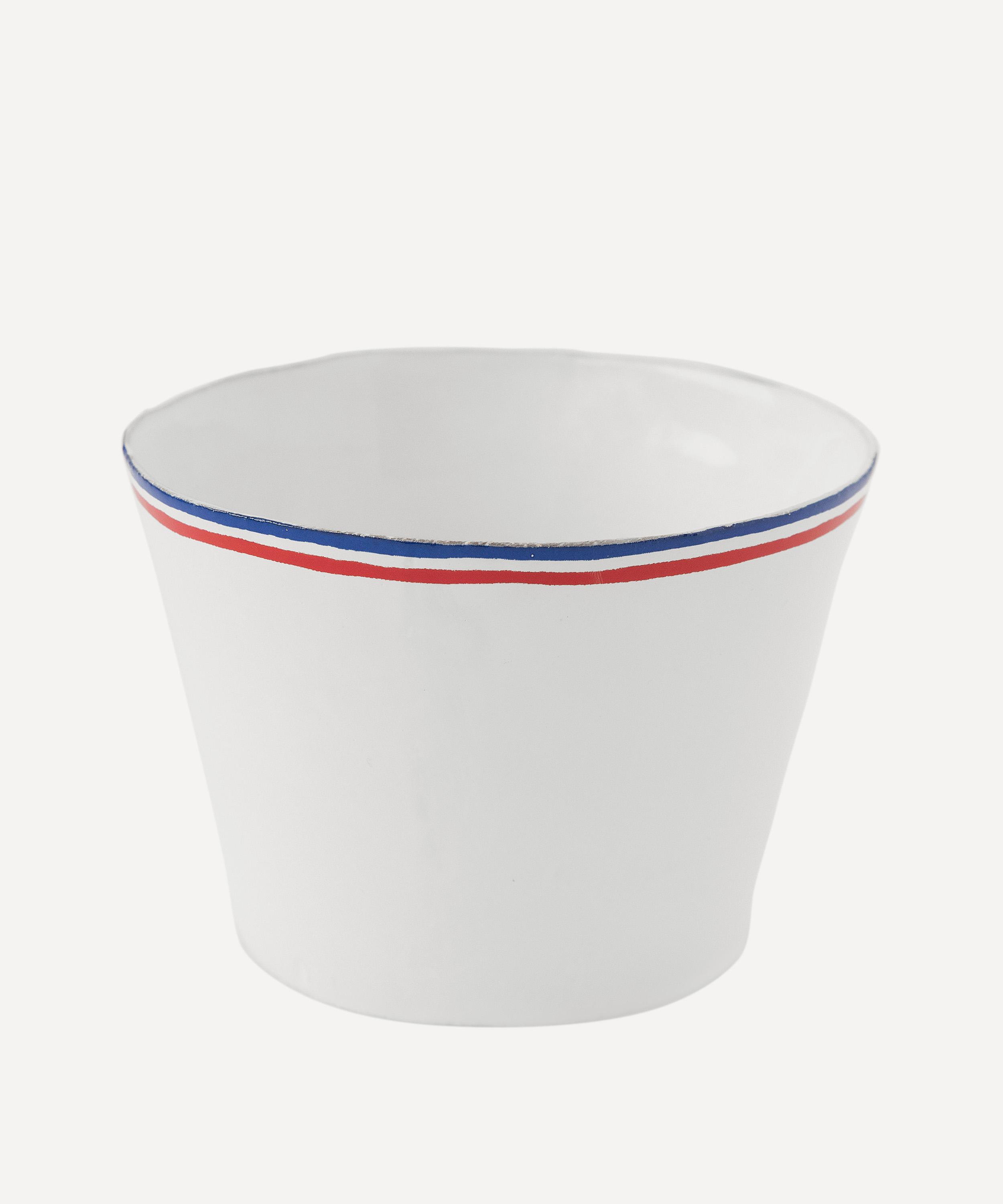 Astier de Villatte - Tricolore Very Large Cup Without Handle image number 0