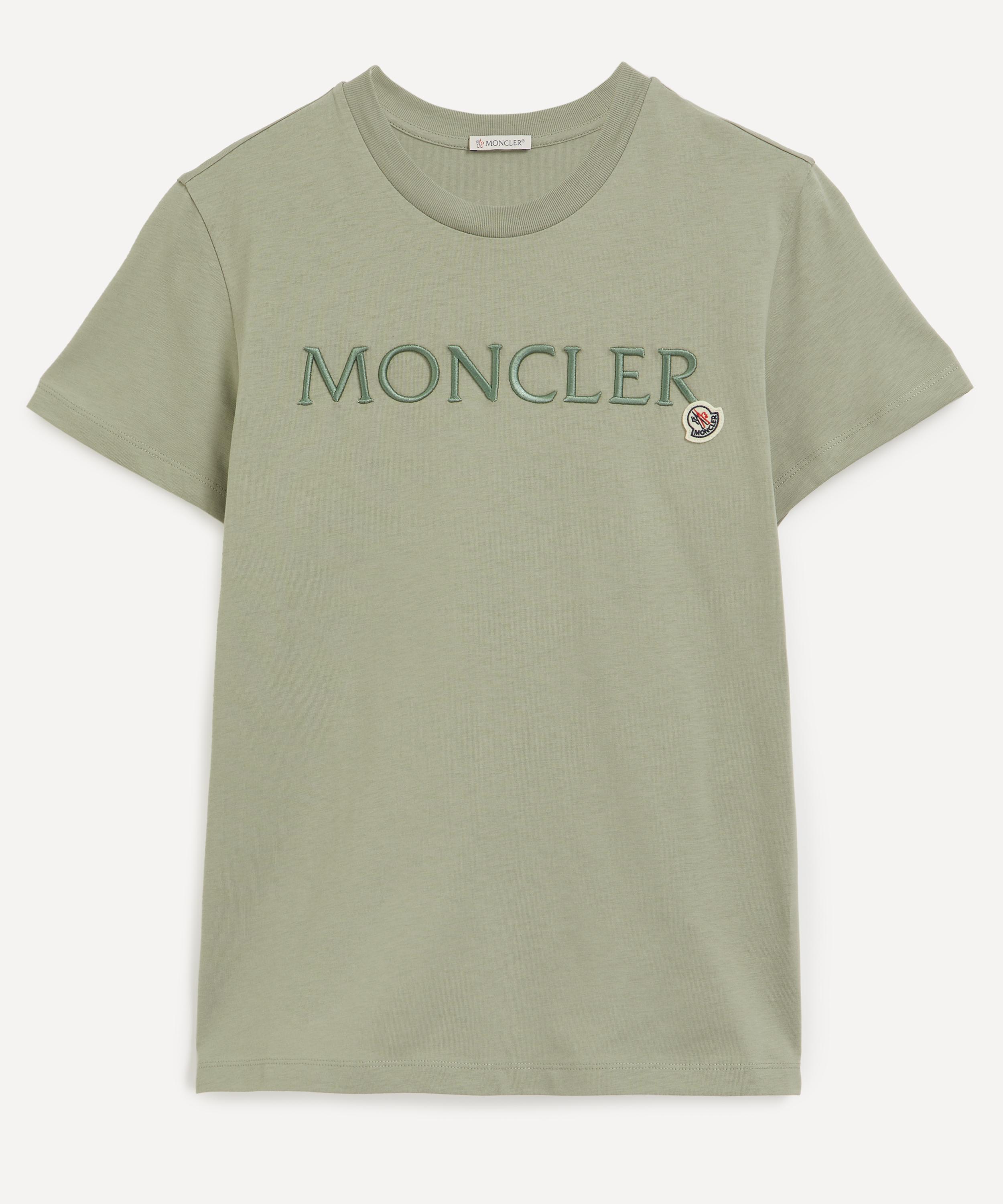 Moncler Embroidered Logo T Shirt Liberty