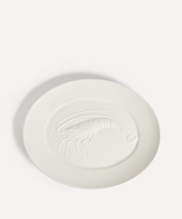Ceramiche Elios - Ceramic Shrimp Platter image number null
