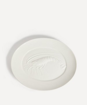 Ceramiche Elios - Ceramic Shrimp Platter image number 0