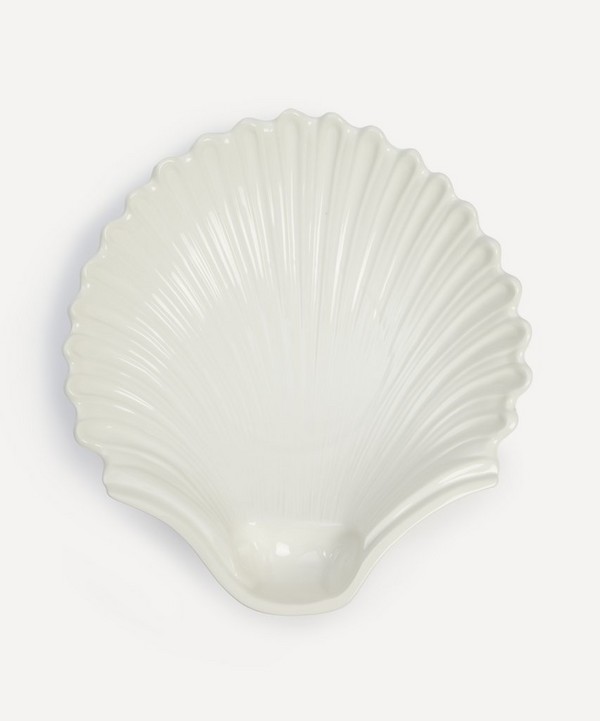 Barettoni - Large Ceramic Shell Bowl image number null
