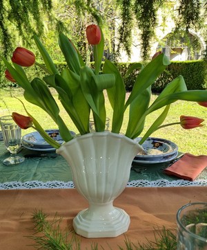 Barettoni - Ceramic Coste Folding Fan Tulip Vase image number 1