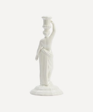 Barettoni - Ceramic Female Figure Candlestick image number 1