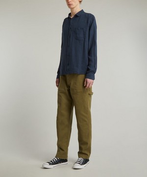 YMC - Olive Painter Trousers image number 1