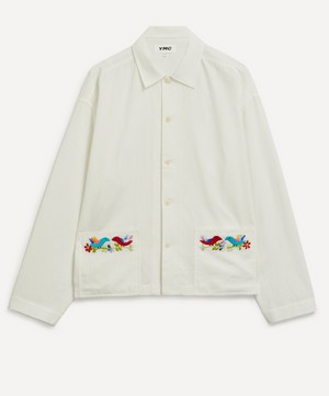 YMC - PJ Embroidered Overshirt image number 0