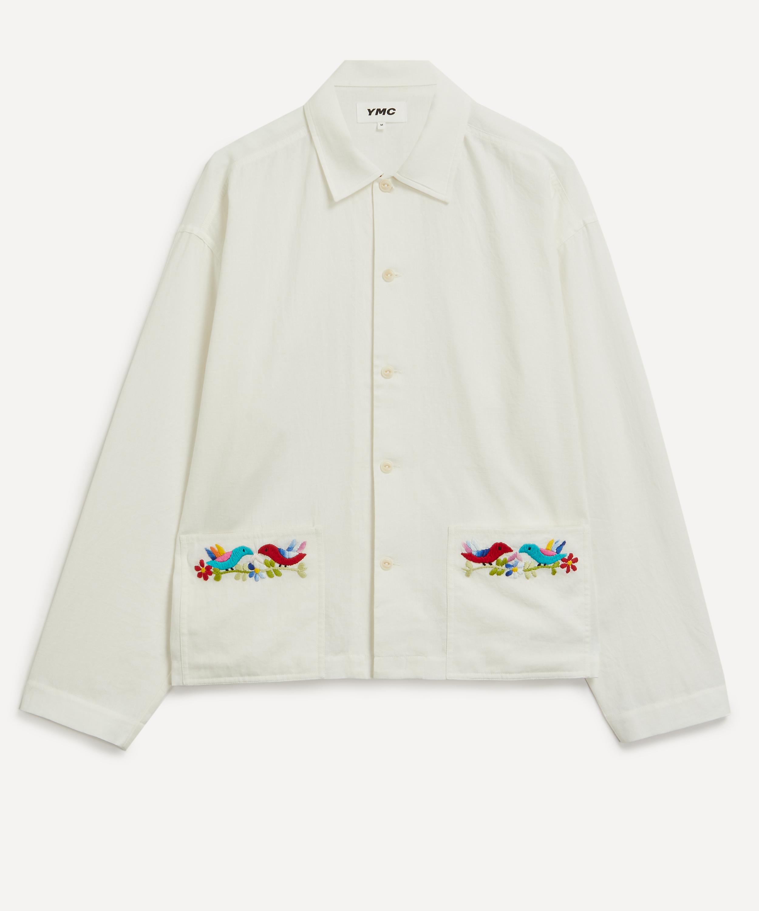 YMC - PJ Embroidered Overshirt image number 0