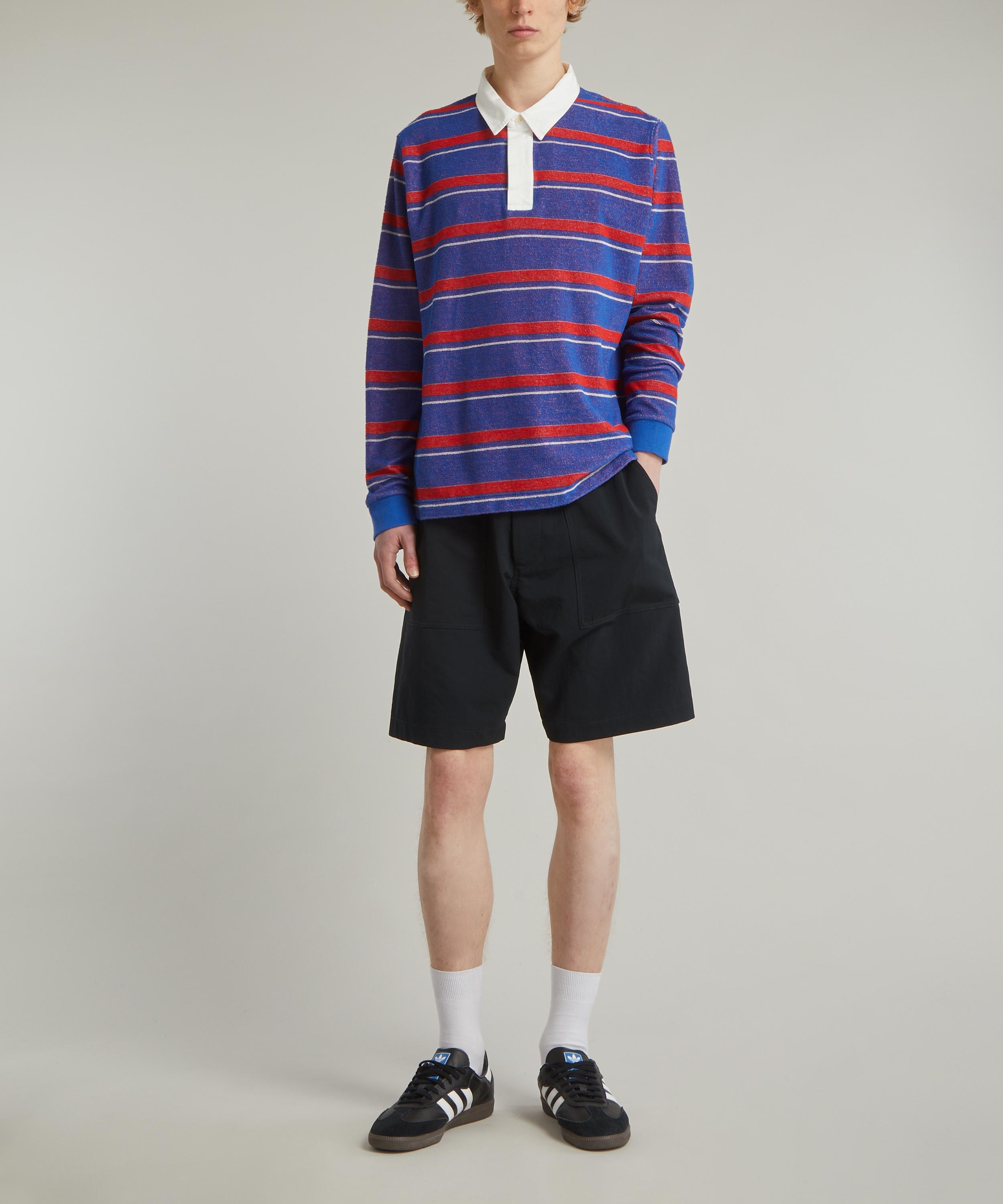 YMC - JJ Rugby Striped Sweatshirt image number 