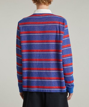 YMC - JJ Rugby Striped Sweatshirt image number 2