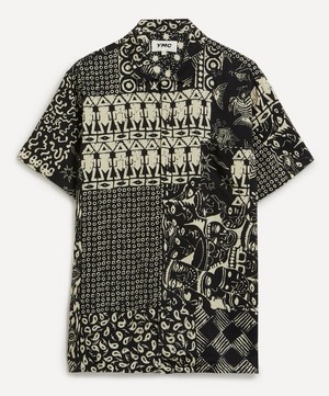 YMC - Malick Batik Patterned Short-Sleeve Shirt image number 0