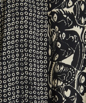 YMC - Malick Batik Patterned Short-Sleeve Shirt image number 4