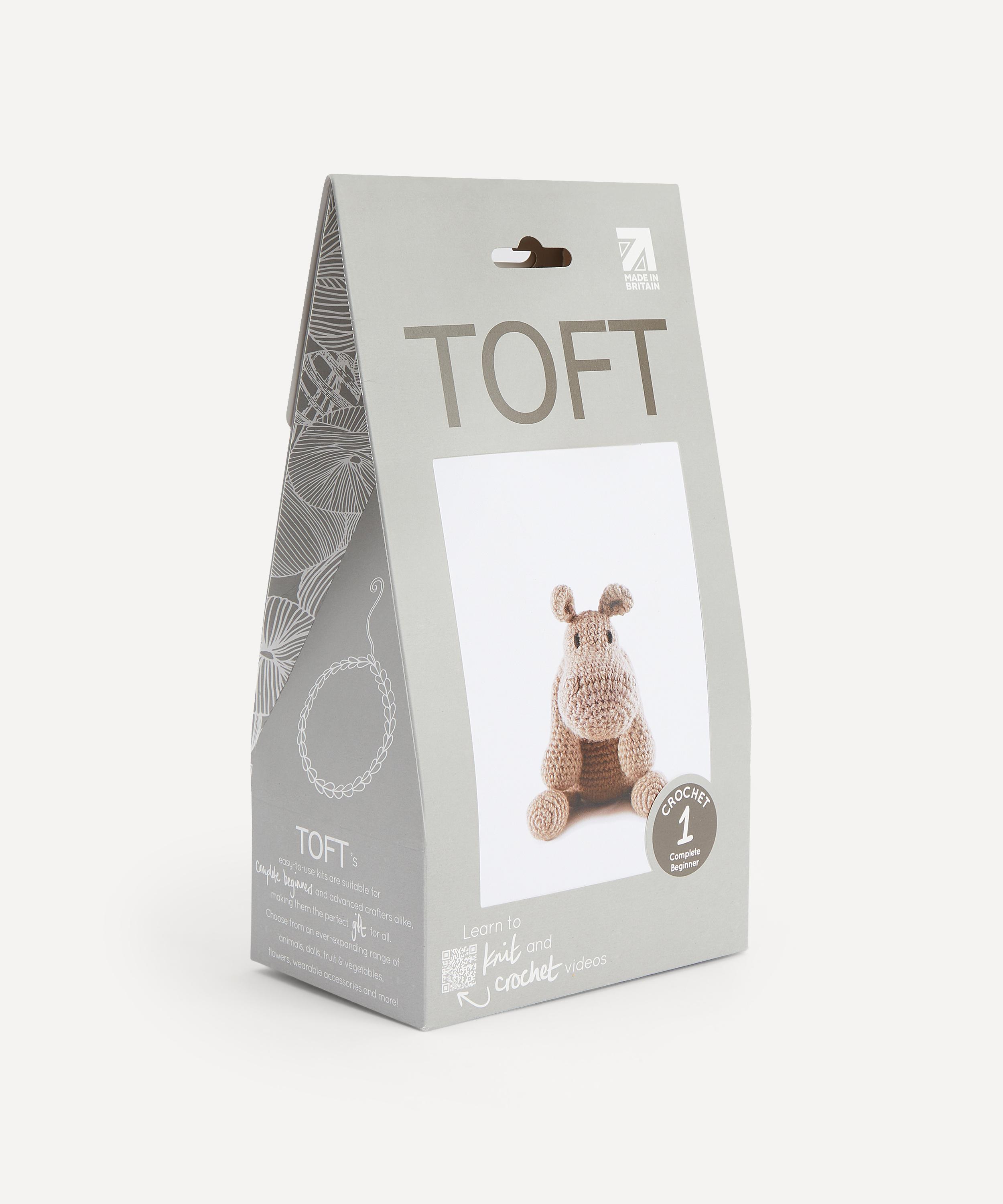 TOFT - Georgina the Hippo Crochet Kit image number 1