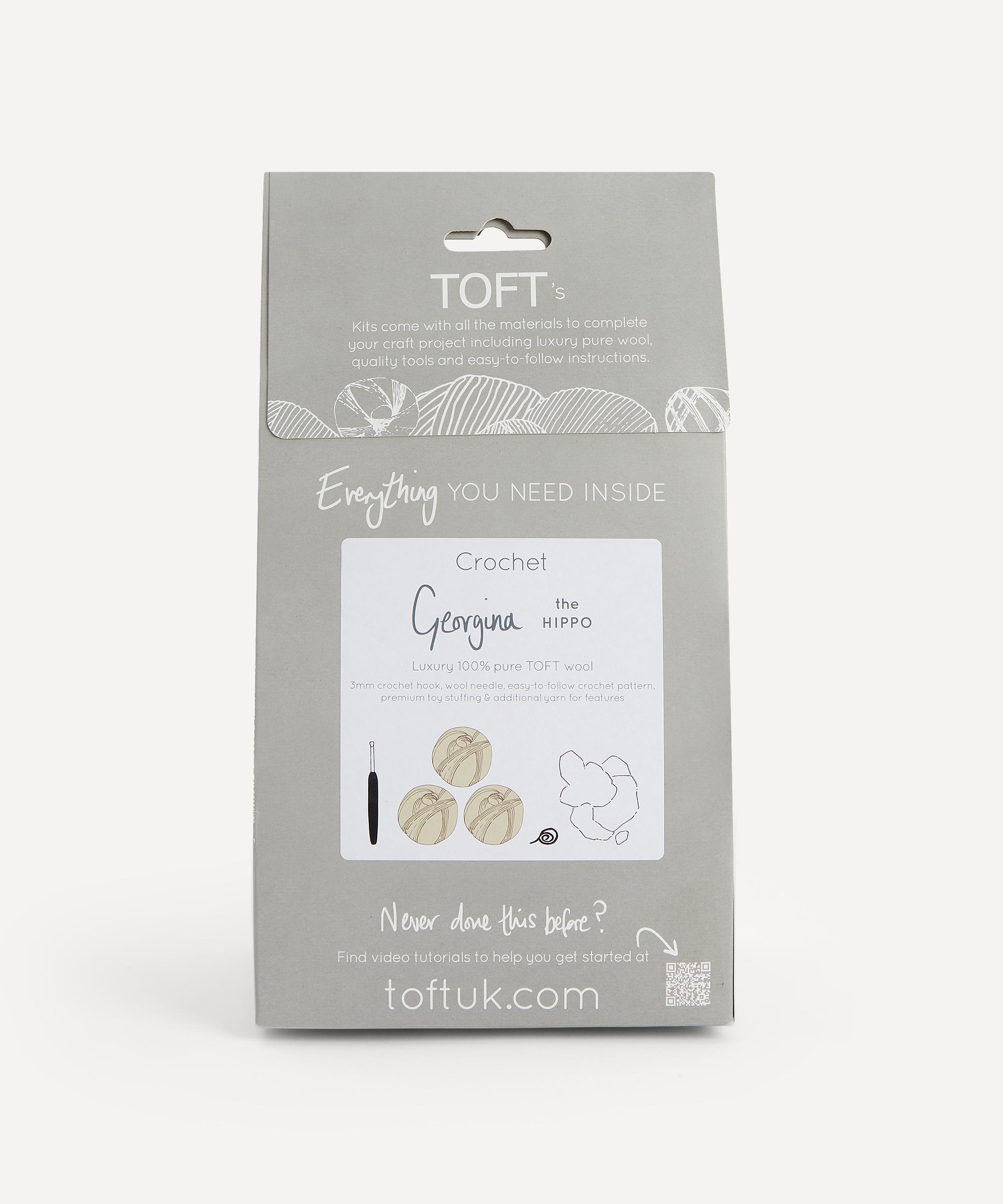 TOFT - Georgina the Hippo Crochet Kit image number 2