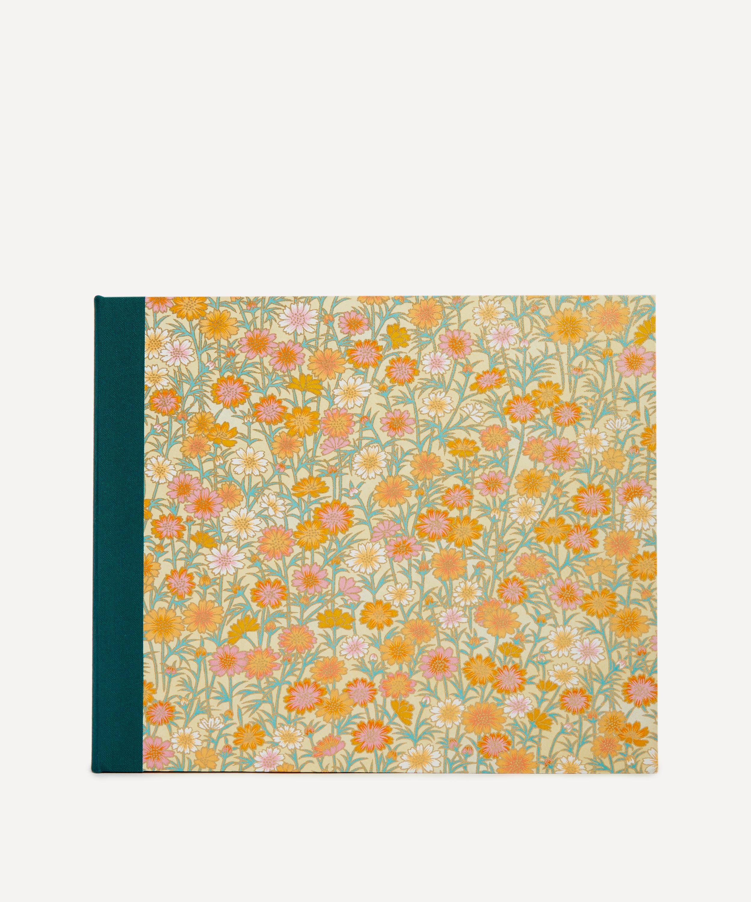 Esmie - Medium Peach Orange Daisies Landscape Album