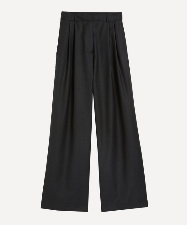 BEARE PARK - Pleat Wool Trousers image number null