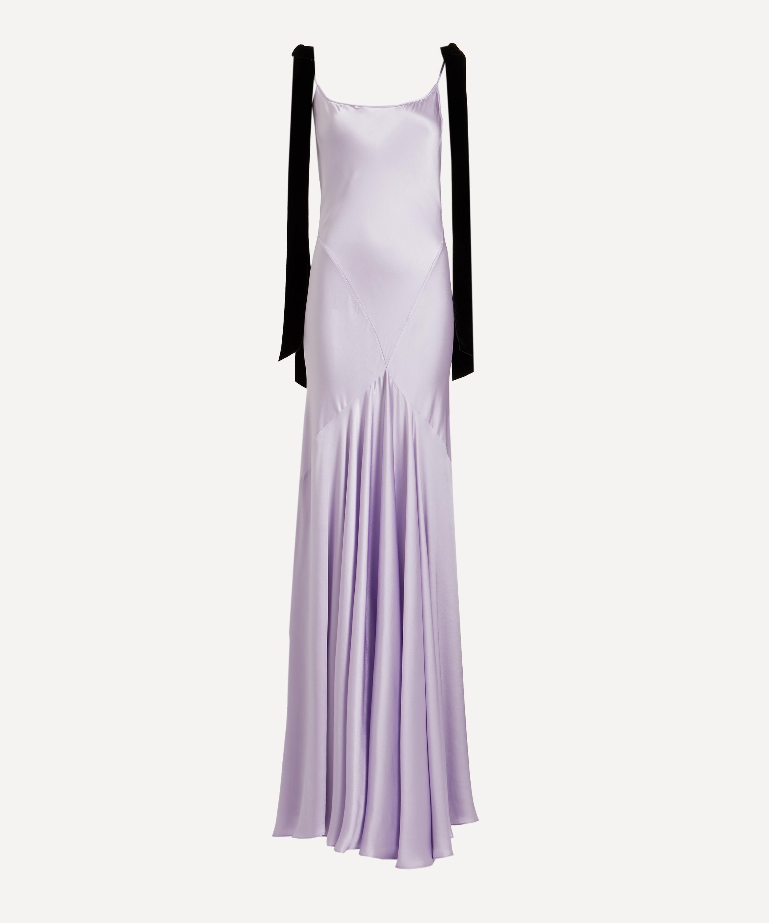 Nina Ricci - Bow Satin Gown