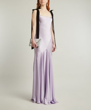Nina Ricci - Bow Satin Gown image number 1
