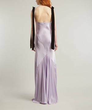 Nina Ricci - Bow Satin Gown image number 3