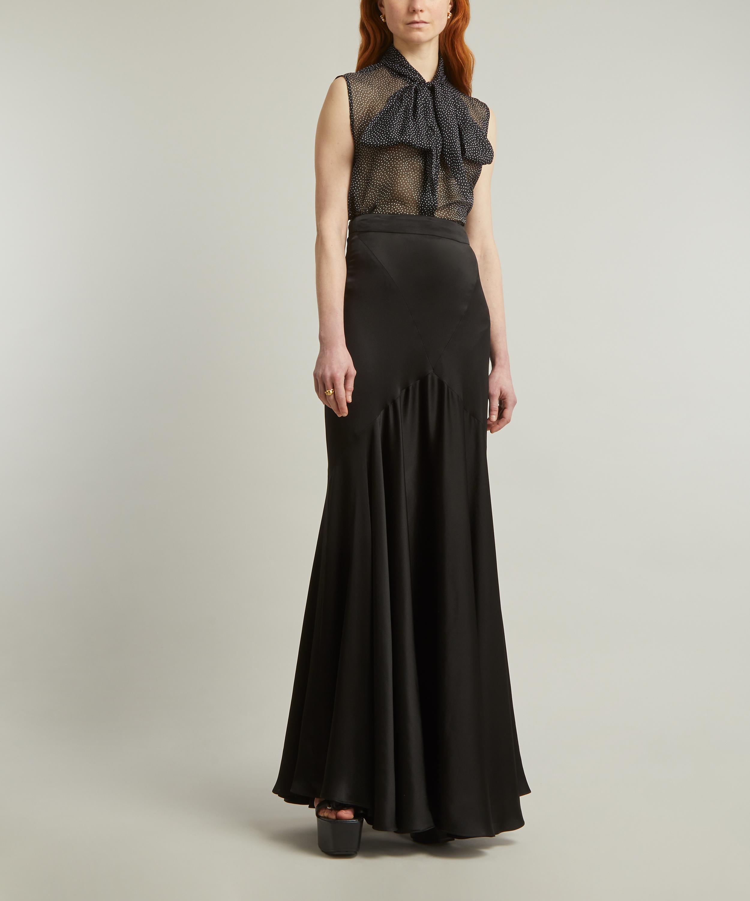 Nina Ricci Bias Cut Maxi Skirt | Liberty