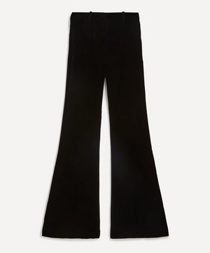 Nina Ricci - Bootcut Fluid Velvet Trousers image number 0