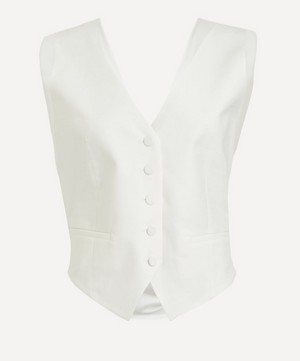 Nina Ricci - Draped Open-Back Vest image number 0