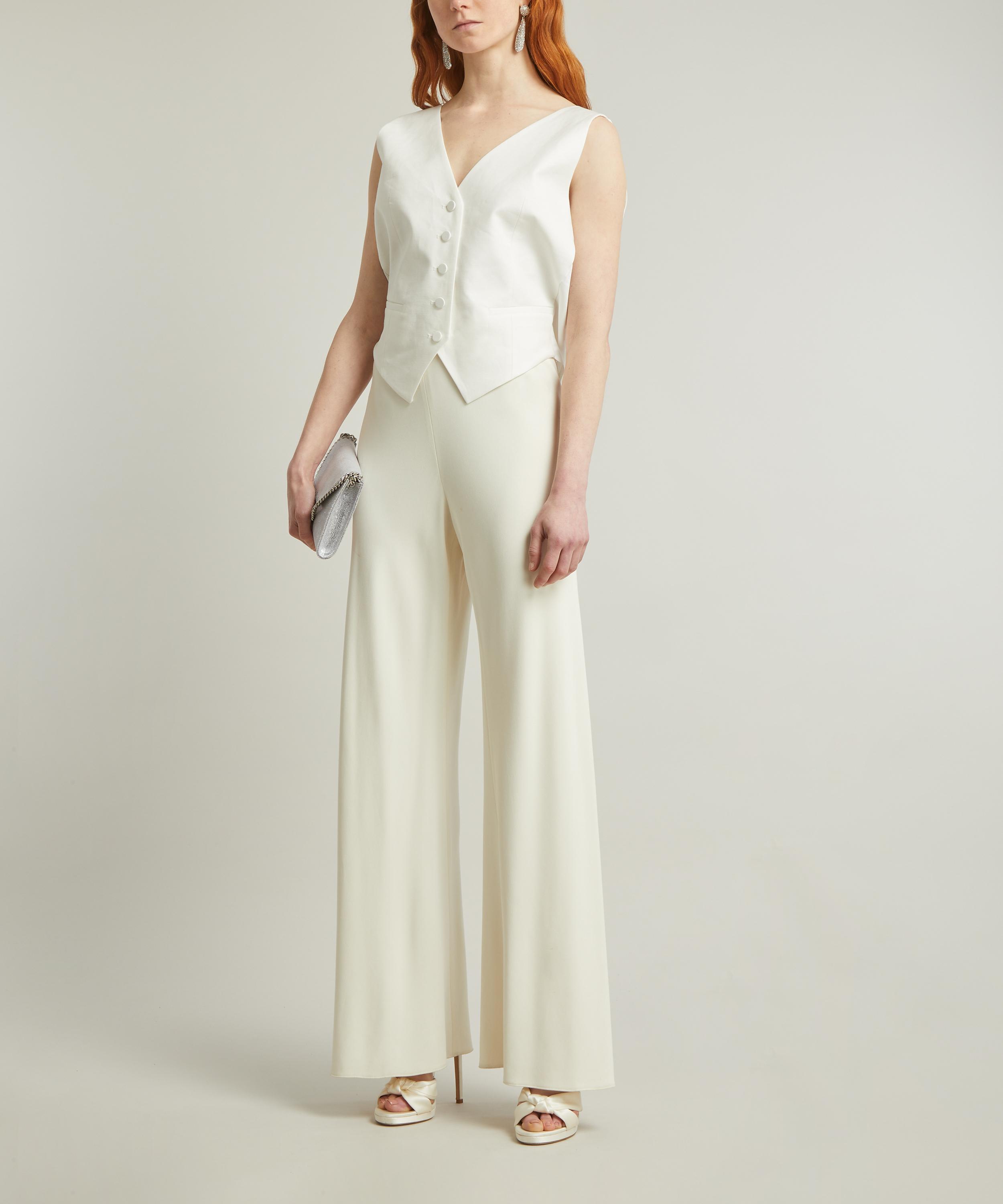 Nina Ricci - Draped Open-Back Vest image number 1