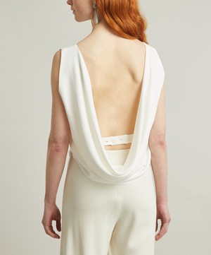 Nina Ricci - Draped Open-Back Vest image number 3