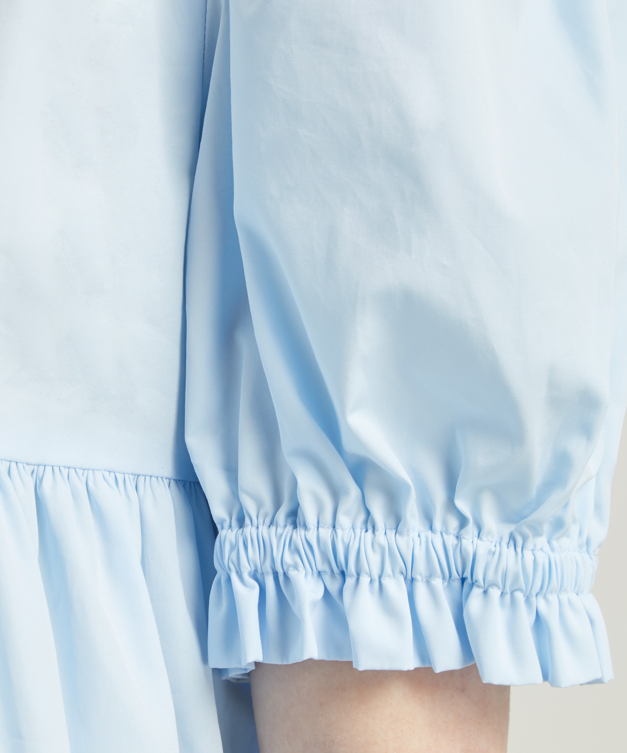 Nina Ricci - Ruched Sleeve Babydoll Top image number 4
