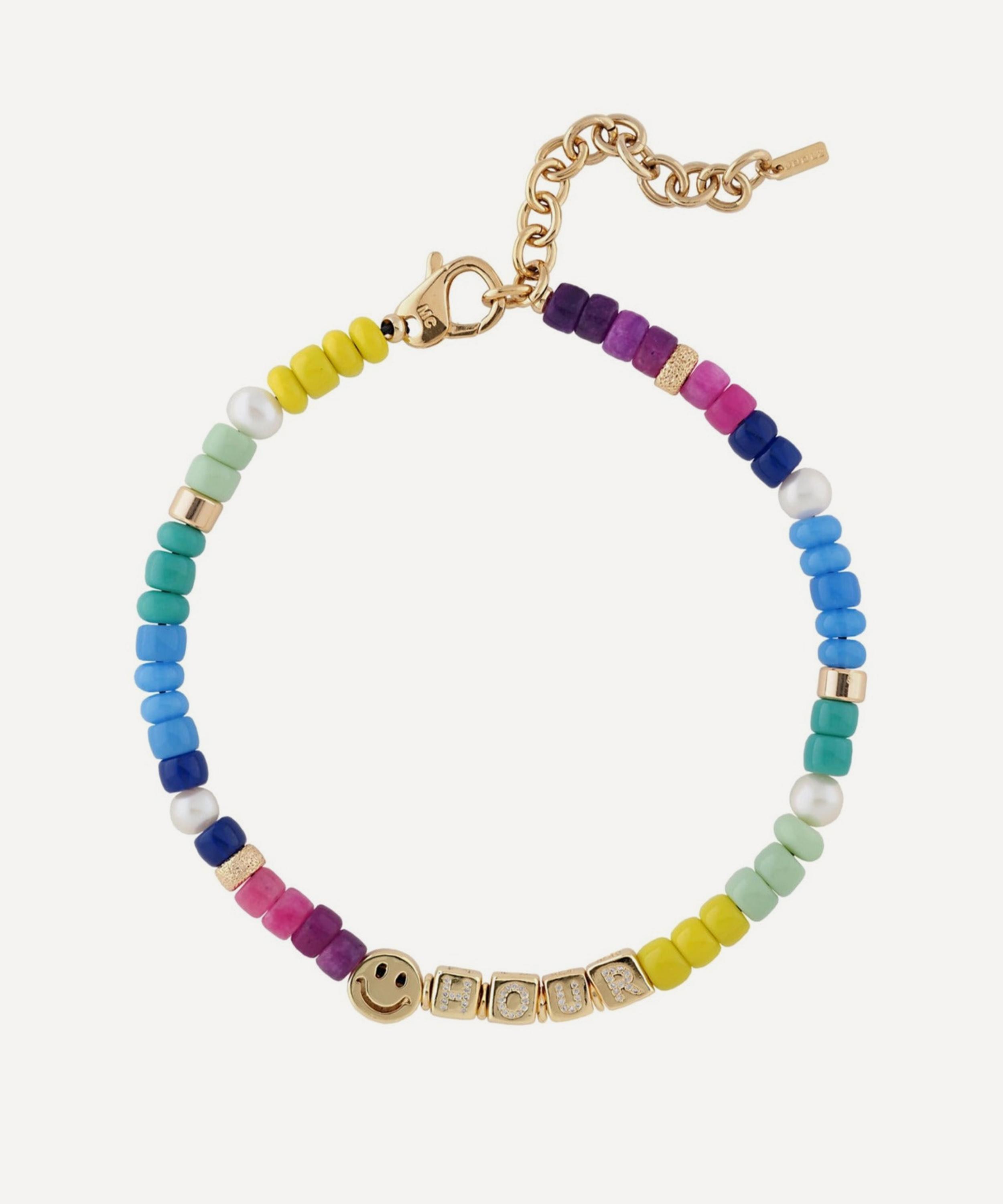 Martha Calvo - 14ct Gold-Plated Happy Hour Necklace image number 0