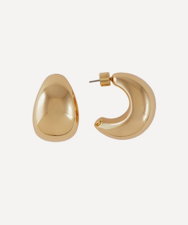 Martha Calvo - 14ct Gold-Plated Jordyn Hoop Earrings image number null