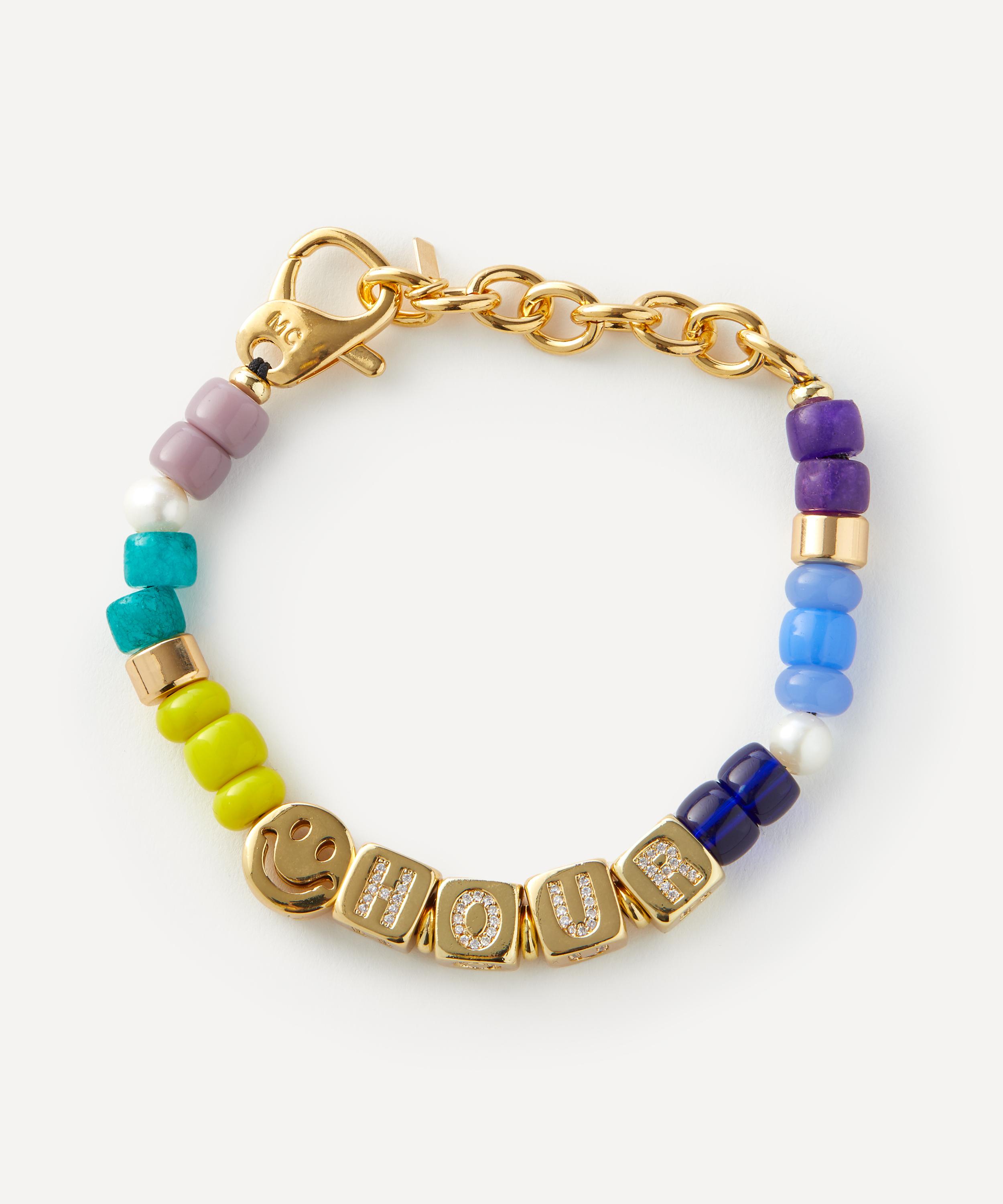 Martha Calvo - 14ct Gold-Plated Happy Hour Bracelet image number 0