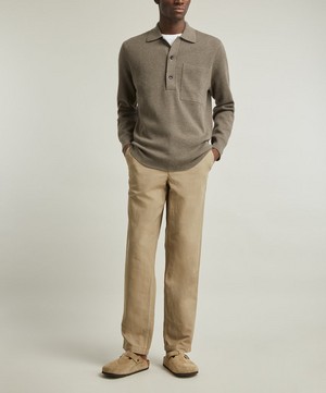 Norse Projects - Ezra Relaxed Cotton Linen Trousers image number 1