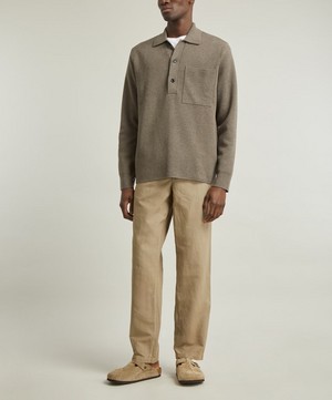 Norse Projects - Kian Merino Cotton Milano Polo  image number 1