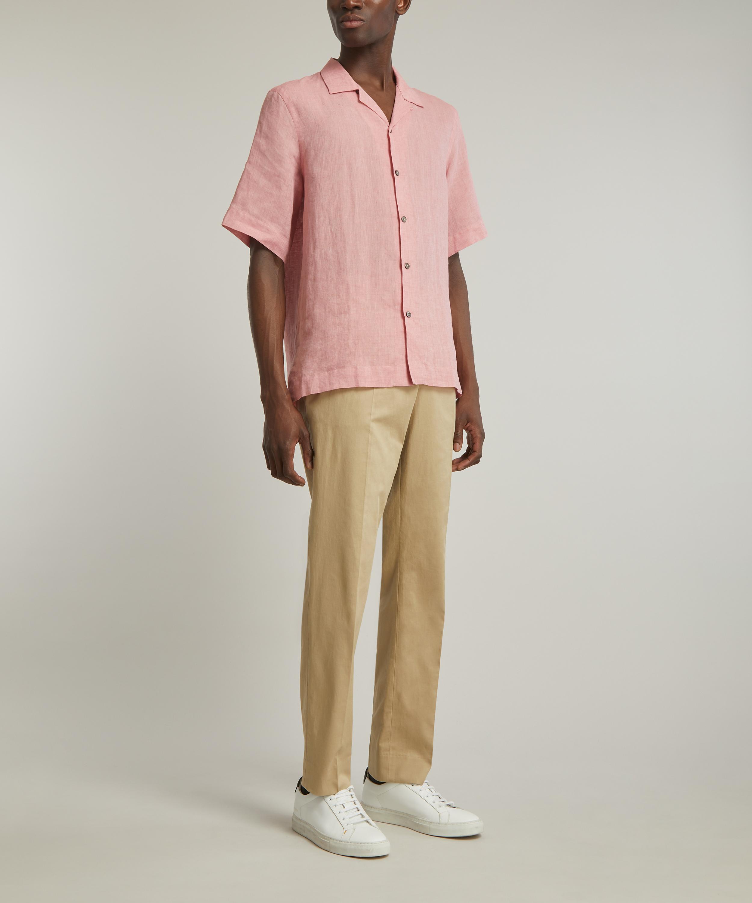 PS Paul Smith - Pleated Cotton-Blend Trousers image number 1