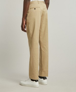 PS Paul Smith - Pleated Cotton-Blend Trousers image number 3