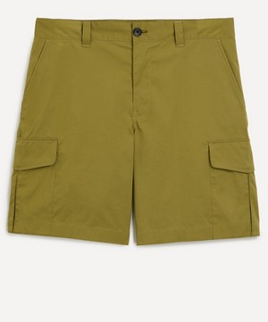 PS Paul Smith - Cotton Poplin Cargo Shorts image number 0