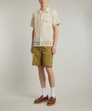 PS Paul Smith - Cotton Poplin Cargo Shorts image number 1