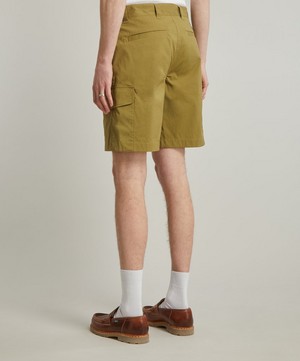 PS Paul Smith - Cotton Poplin Cargo Shorts image number 3