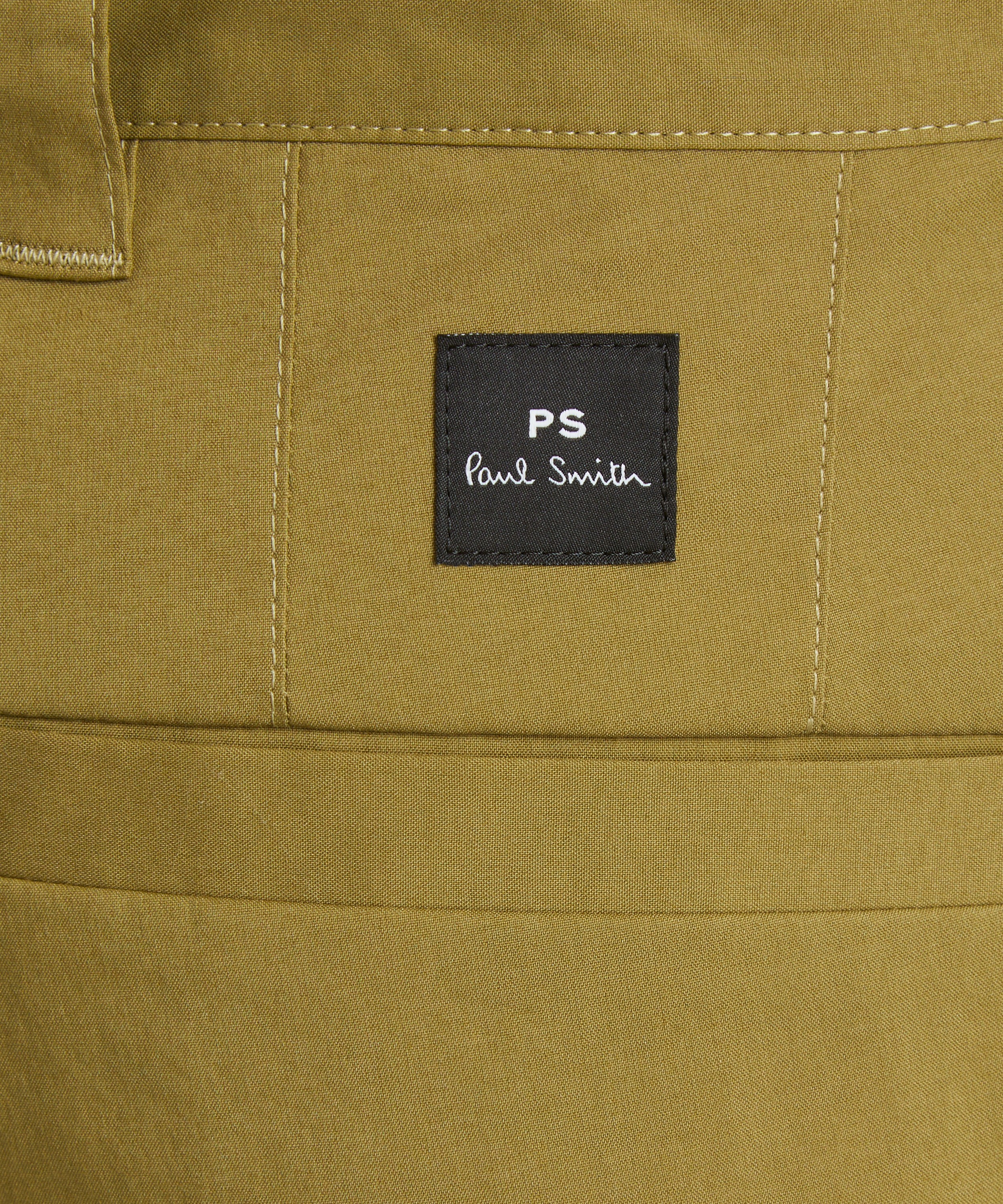 PS Paul Smith - Cotton Poplin Cargo Shorts image number 4