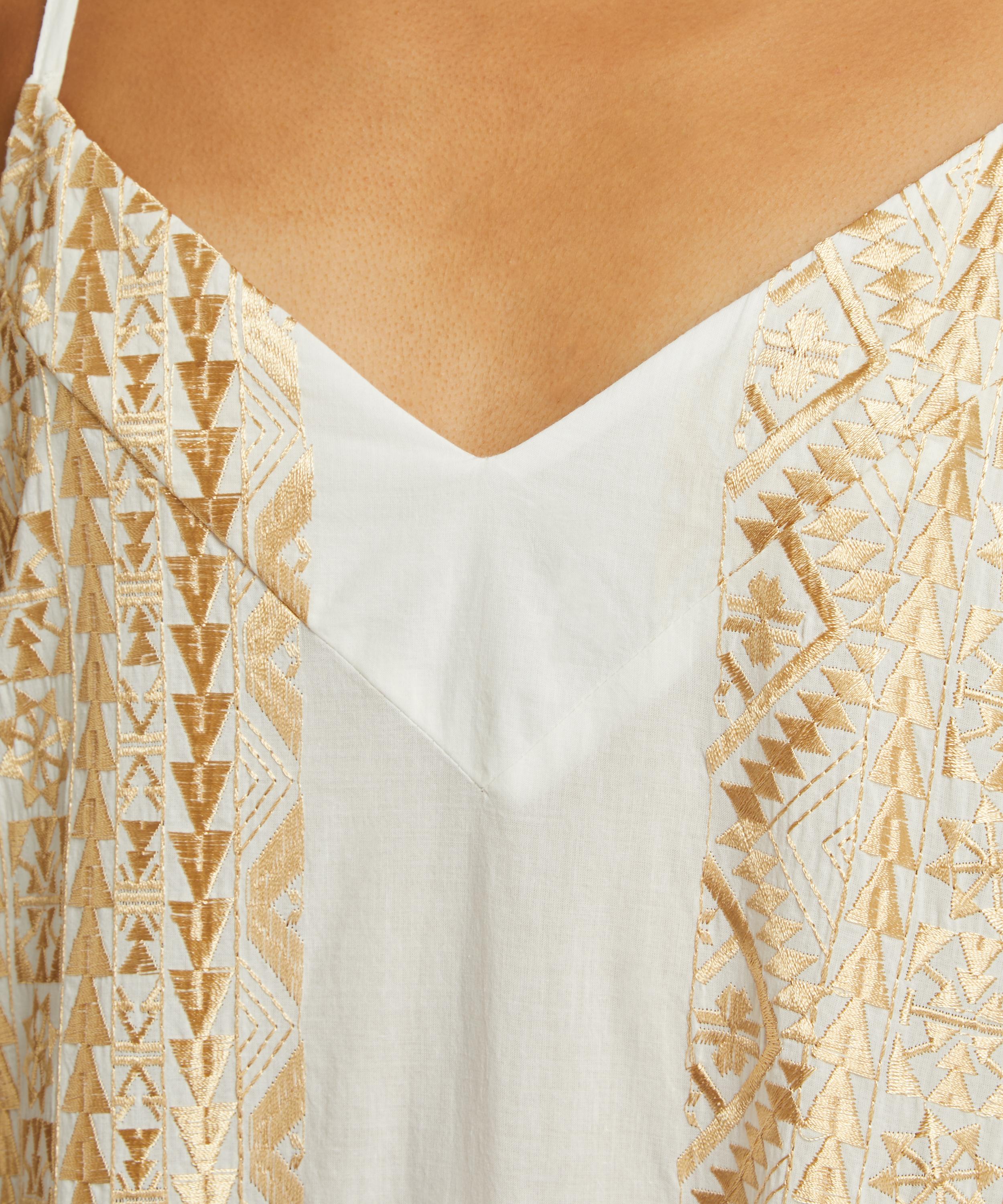 Kori - Cotton Long Classic Triangle Dress image number 4