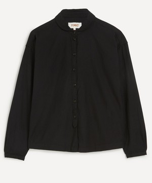 YMC - Marianne Black Cotton Shirt image number 0