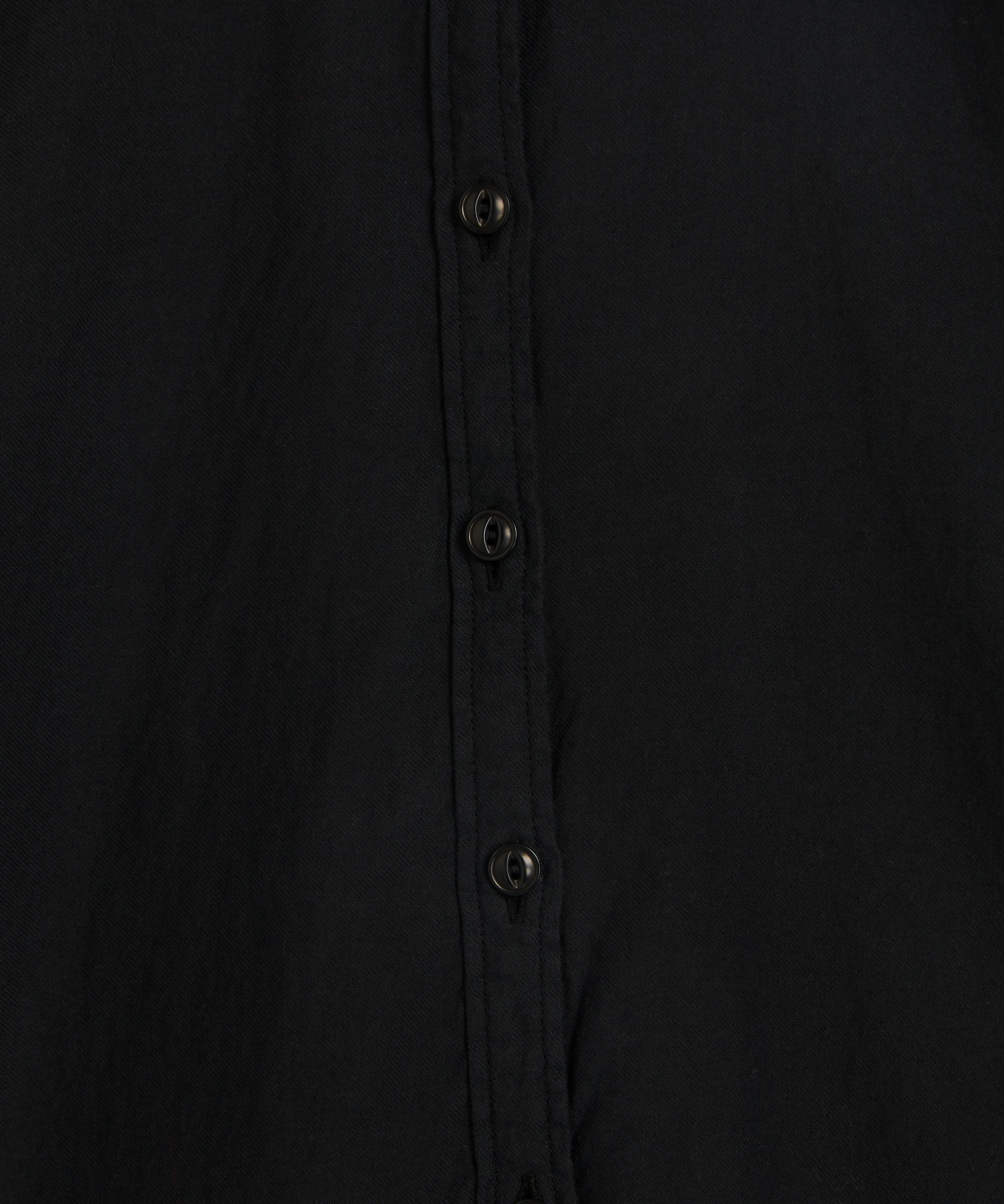 YMC - Marianne Black Cotton Shirt image number 1