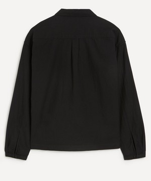 YMC - Marianne Black Cotton Shirt image number 2