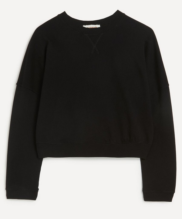 YMC - Almost Grown Black Sweatshirt image number null