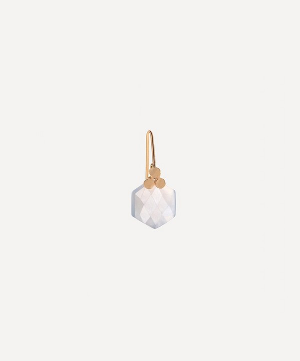 Atelier VM - 9ct Gold Linda Chalcedony Drop Earring image number null