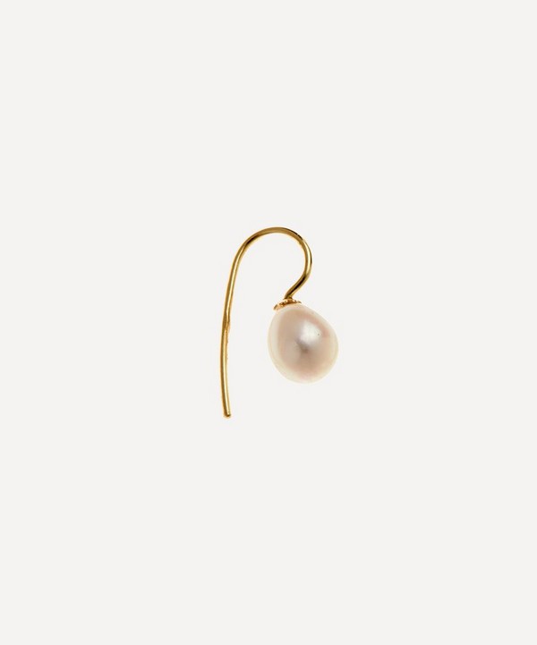 Atelier VM - 18ct Gold Alba Pearl Drop Earring image number null