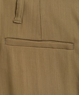 Acne Studios - Wide Leg Wool-Blend Suit Trousers image number 1