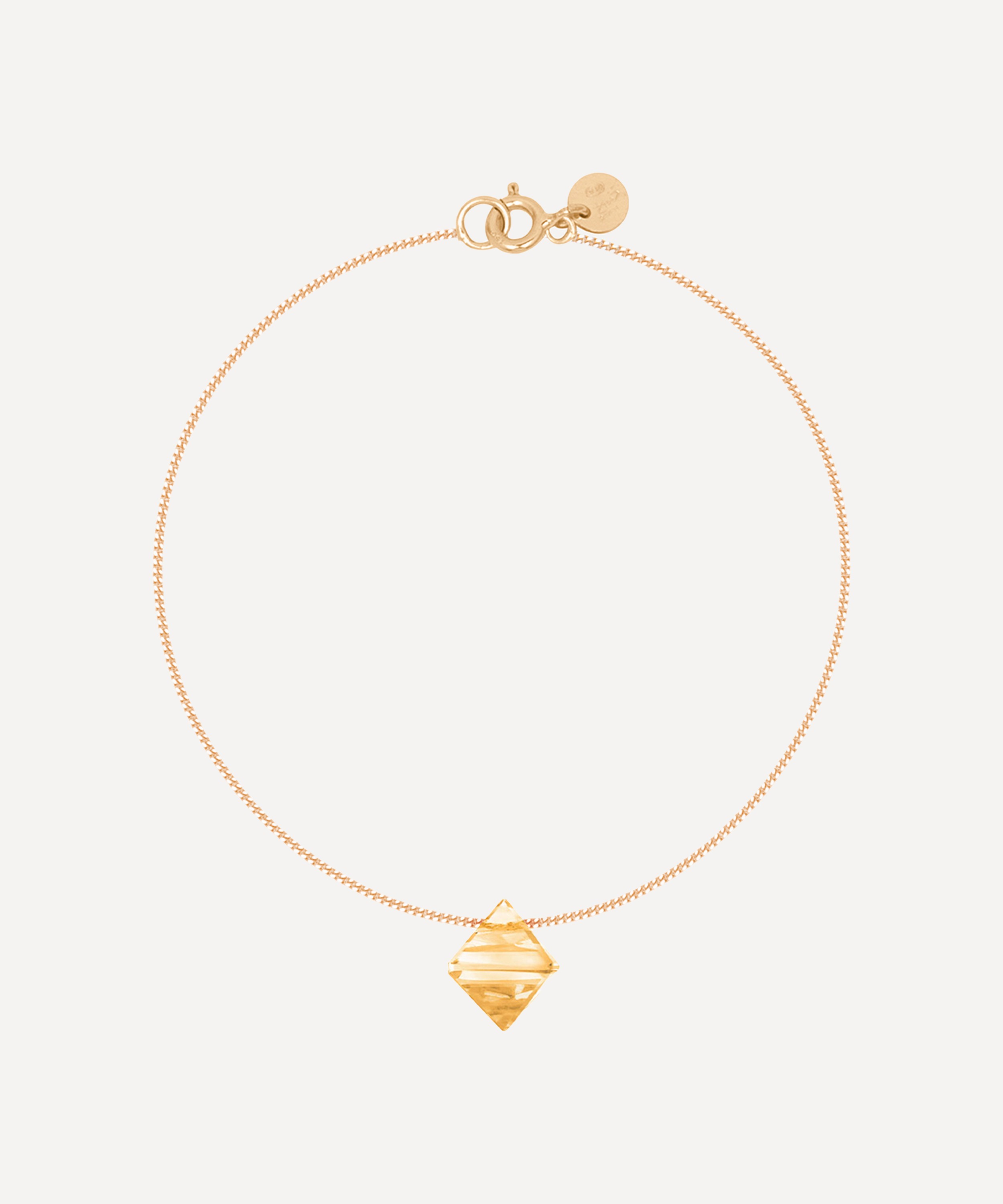 Atelier VM - 18ct Gold Citrine Cristal Bracelet image number 0