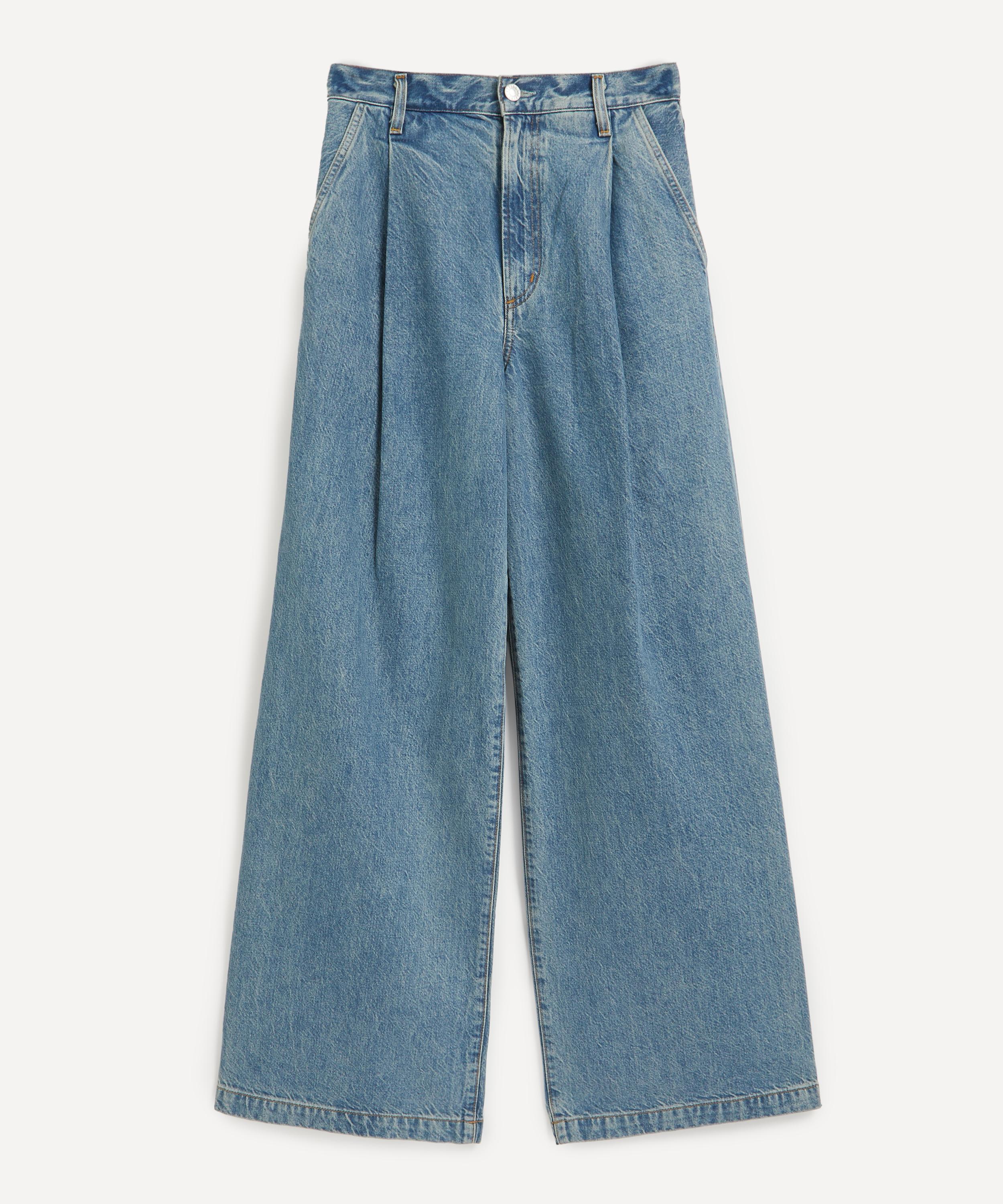 AGOLDE - Ellis Wide-Leg Denim Trousers