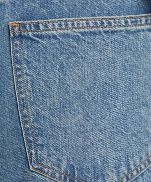 AGOLDE - Ellis Wide-Leg Denim Trousers image number 4
