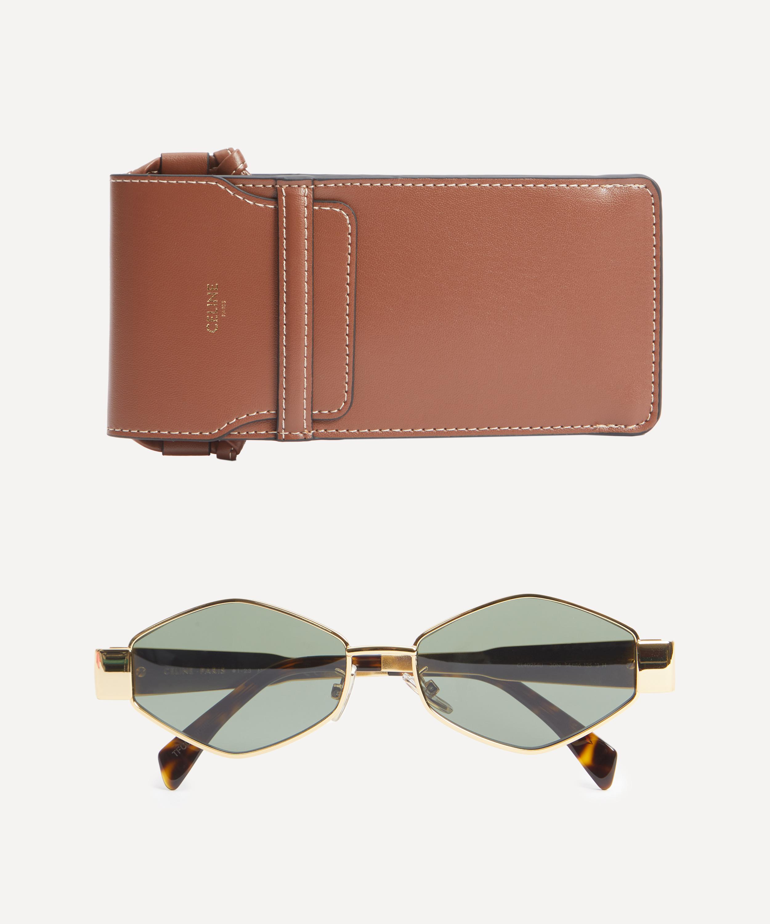 Celine store geometric sunglasses